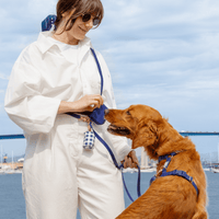 Treat Pouch & 4 - in - 1 Convertible Hands Free Cloud Dog Leash - SUNNY TAILS