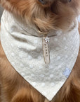 Eyelet Daisies Dog Bandana - SUNNY TAILS