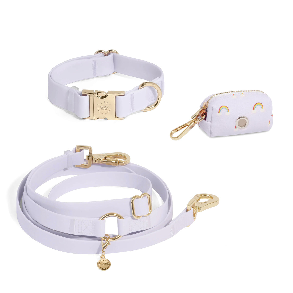 dog&co POINT-H CollarBundle_Wide_LavenderHaze