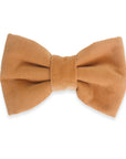 Caramel Corduroy Dog Bow Tie | Fall Dog Bow Tie | Shop Sunny Tails