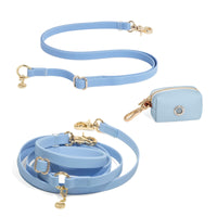 Malibu Blue Hands Free Leash | Extension Piece | Waste Dog Poop Bag Dispenser