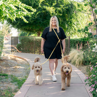 Pistachio Green Cloud Leash 4-Way Extension | Leash Connector | Extend Leash, Walk 2 Dogs, or Add a Traffic Handle