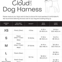 Cloud Lite Dog Harness Bundle Wide - SUNNY TAILS