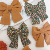 Caramel Corduroy Dog Bow Tie | Fall Dog Bow Tie | Shop Sunny Tails