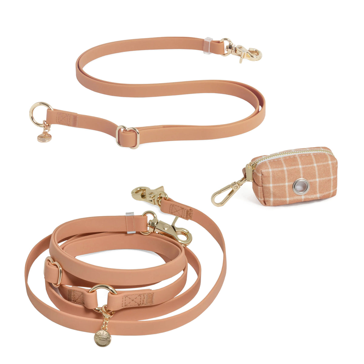 Chai Brown Cloud Convertible Leash Extension Bundle Shop Sunny Tails
