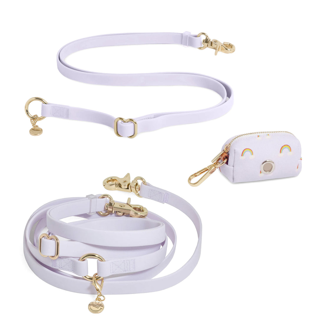 Lavender Haze Cloud Convertible Leash Extension Bundle