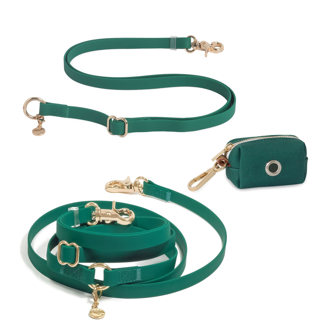 Meadow Green Cloud Convertible Leash Extension Bundle