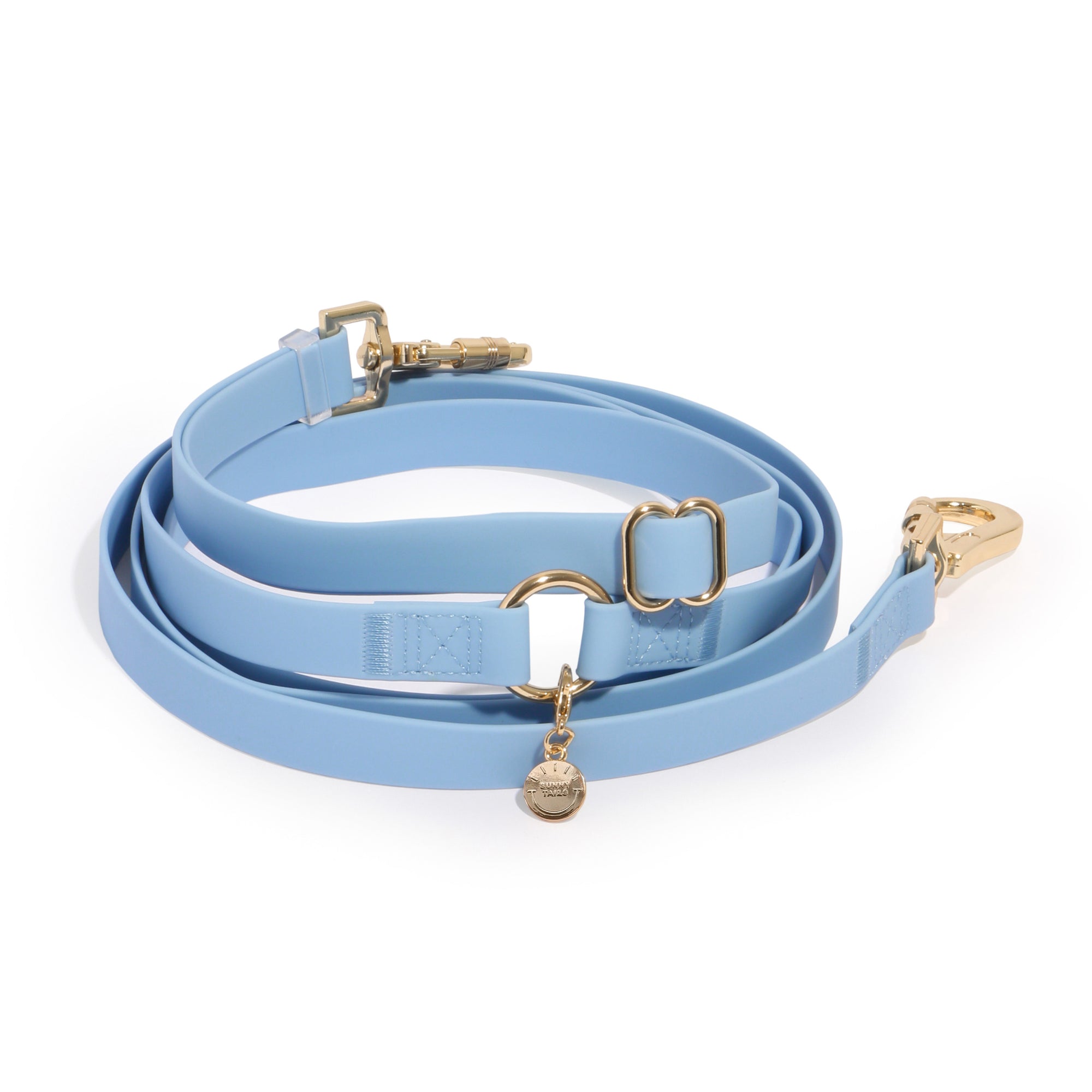 Malibu Blue Convertible Hands Free Cloud Dog Leash | Multifunctional, Waterproof, and Lightweight Dog Leash | Shop Sunny Tails