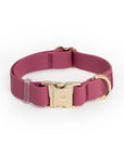Mulberry Burgundy Waterproof Dog Collar - SUNNY TAILS