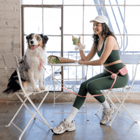 5 - Piece Hands Free Set – Leash, Harness, Collar, Treat Pouch & Waste Bag Holder - SUNNY TAILS