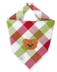 Picnic Plaid Teddy Bear Dog Bandana - SUNNY TAILS