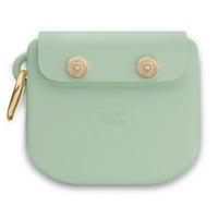 Pistachio Green Snap Dog Treat Pouch