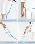 Chai Brown 4-in-1 Convertible Hands Free Cloud Dog Leash