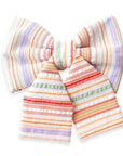 Sherbet Rainbow Dog Sailor Bow - SUNNY TAILS