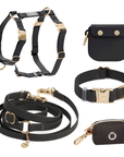 5-Piece Hands Free Set – Leash, Harness, Collar, Treat Pouch & Waste Bag Holder