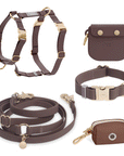 5-Piece Hands Free Set – Leash, Harness, Collar, Treat Pouch & Waste Bag Holder