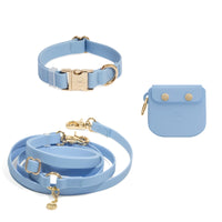 Cloud Dog Collar Treat Pouch Bundle