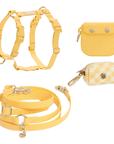 Yellow Best Sellers Harness & Treat Pouch Bundle
