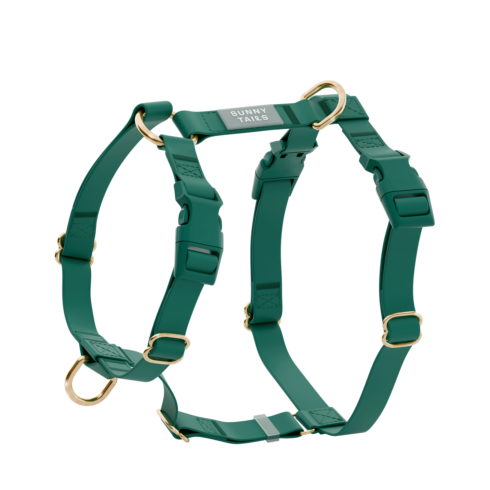 Meadow Green Cloud Lite Dog Harness | Waterproof Dog Harness | No