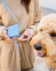 Snap Dog Treat Pouch | Dog Training Bag | Dog Bag for Treats | Carry Wet or Dry Treats | Silicone Pouch for Dog | Sunny Tails