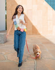Treat Pouch & 4 - in - 1 Convertible Hands Free Cloud Dog Leash - SUNNY TAILS