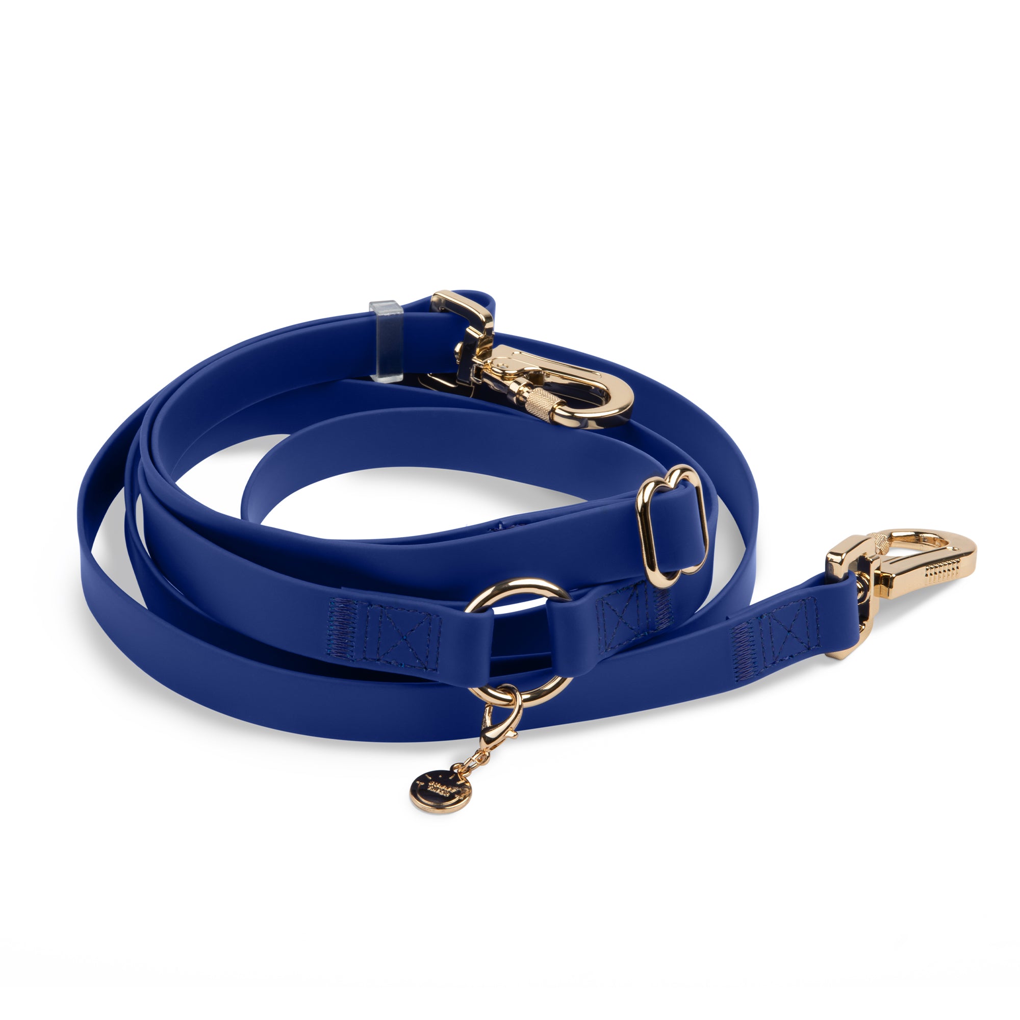 Signature Navy Blue Convertible Hands Free Cloud Dog Leash | Crossbody, Multifunctional, Waterproof, and Lightweight Dog Leash | Sunny Tails