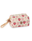 Burgundy Strawberry Waste Bag Holder - SUNNY TAILS