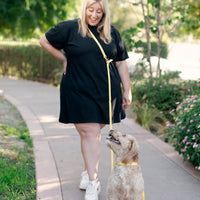 5 - Piece Hands Free Set – Leash, Harness, Collar, Treat Pouch & Waste Bag Holder - SUNNY TAILS