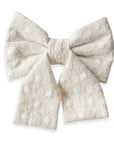 Eyelet Daisies Dog Sailor Bow