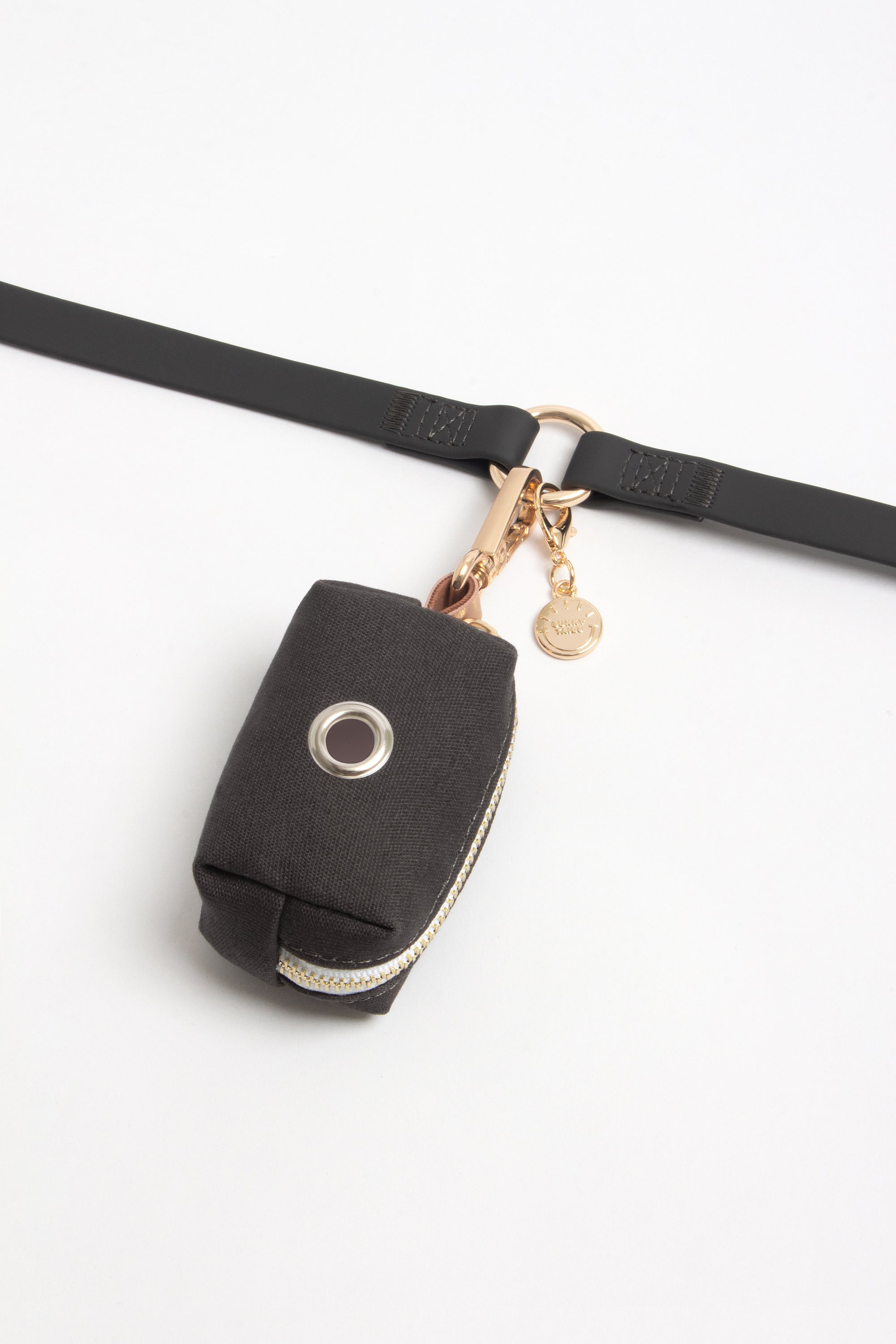 Ember Black Waste Bag Holder | Dog Poop Bag Holder | Dog Walk Bag | Shop Sunny Tails