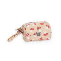 Red Shroom Waste Bag Holder | Dog Poop Bag Holder | Dog Walk Bag | Shop Sunny Tails