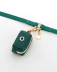 Meadow Green | Dark Green Bag Holder | Dog Walk Bag | Shop Sunny Tails