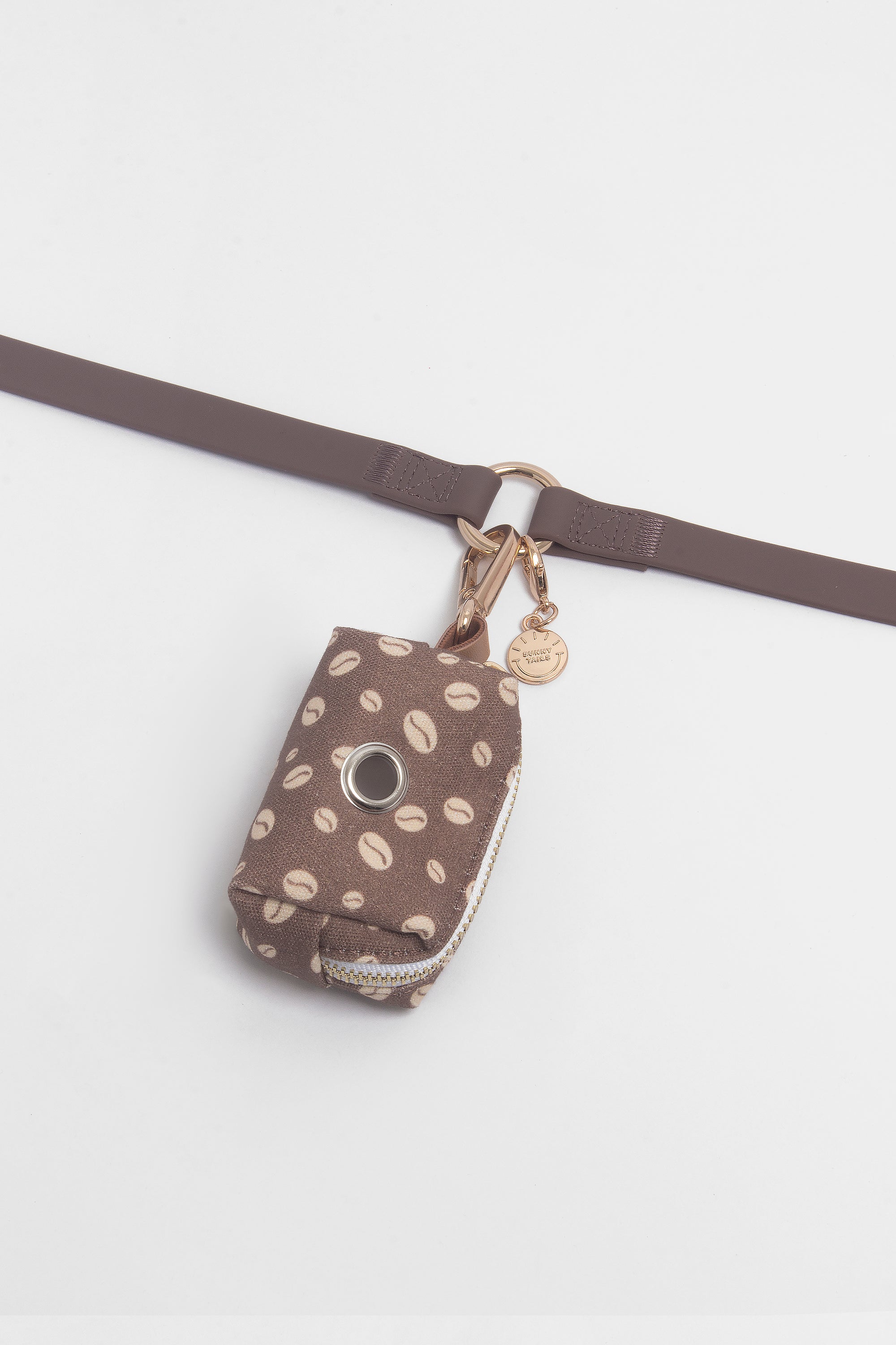 Espresso Brown 4-in-1 Wide Convertible Hands Free Cloud Dog Leash