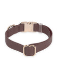Espresso Brown Waterproof Dog Collar