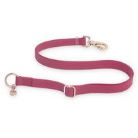 Mulberry Burgundy Wide Cloud Leash 4-Way Extension