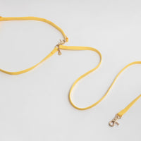 Dandelion Yellow Convertible Hands Free Cloud Dog Leash | Multifunctional, Waterproof, and Lightweight Dog Leash | Shop Sunny Tails