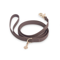 Espresso Brown Waterproof Cloud Dog Leash | Lightweight PVC Leash | Odor Proof, Stink Proof, and Durable | Available in 3 Lengths
