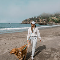 Malibu Blue Convertible Hands Free Cloud Dog Leash | Multifunctional, Waterproof, and Lightweight Dog Leash | Shop Sunny Tails