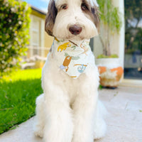 Sloths Hanging In There Dog Bandana