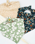 Corduroy Floral Dog Bandana - SUNNY TAILS