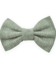 Basil Herringbone Flannel Dog Bow Tie - SUNNY TAILS