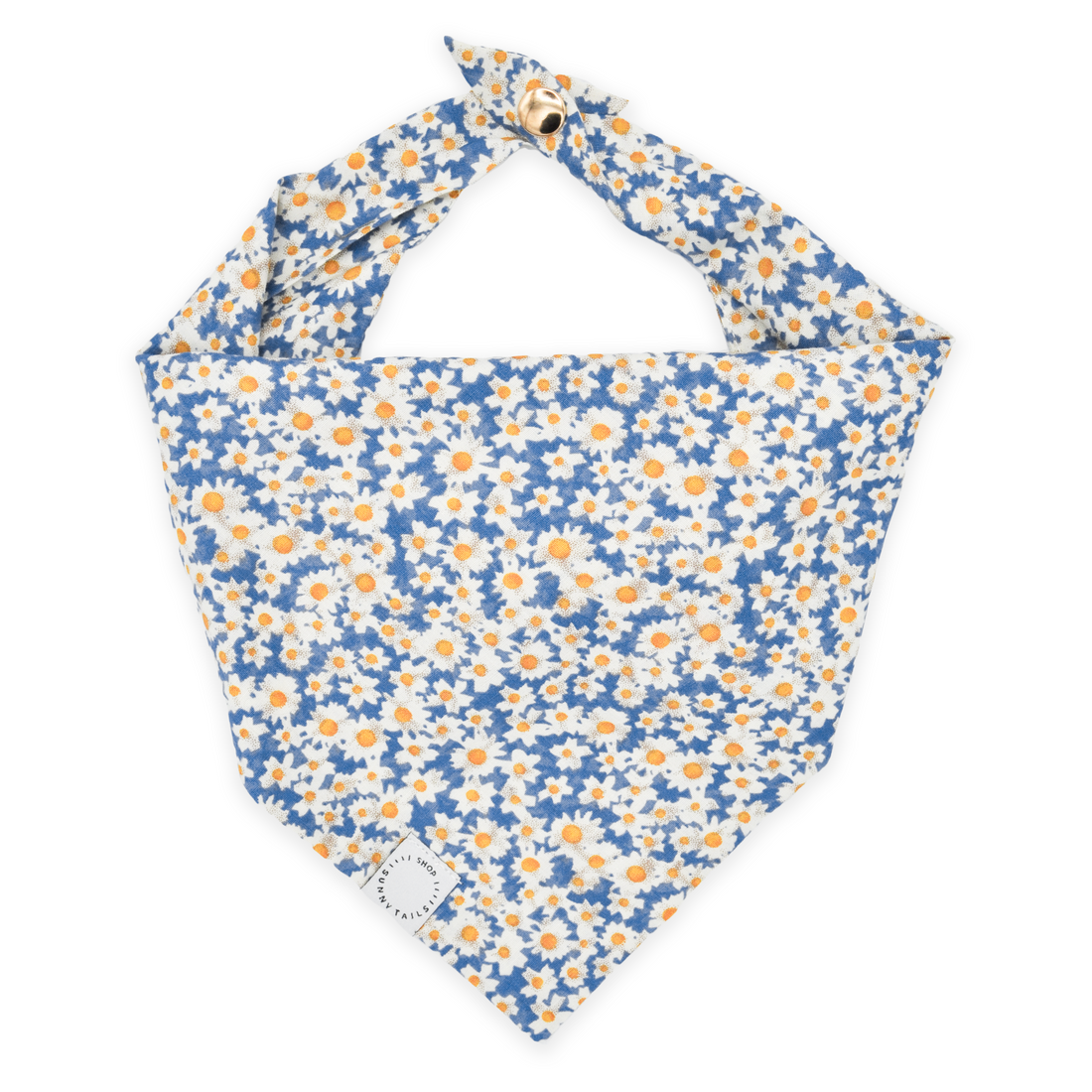 Daisies Field Dog Bandana | Floral Dog Bandana | Shop Sunny Tails