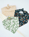Corduroy Everyday Floral Dog Bandana - SUNNY TAILS