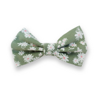Corduroy Daisies Bow Tie | Doggie Bow Ties | Shop Sunny Tails
