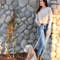 Meadow Green Convertible Hands Free Cloud Dog Leash | Multifunctional, Waterproof, and Lightweight Dog Leash | Shop Sunny Tails