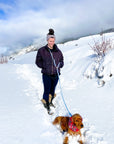Chai Brown Convertible Hands Free Cloud Dog Leash | Multifunctional, Waterproof, and Lightweight Dog Leash | Shop Sunny Tails