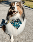 Corduroy Floral Dog Bandana - SUNNY TAILS