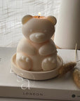 Natural Teddy Bears Candle - SUNNY TAILS