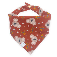 Koality Friends Koala Dog Bandana | Snap on bandana | Dog Scarf | Shop Sunny Tails | Dog Accessories