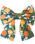 Simply The Zest Oranges Dog Sailor Bow - SUNNY TAILS
